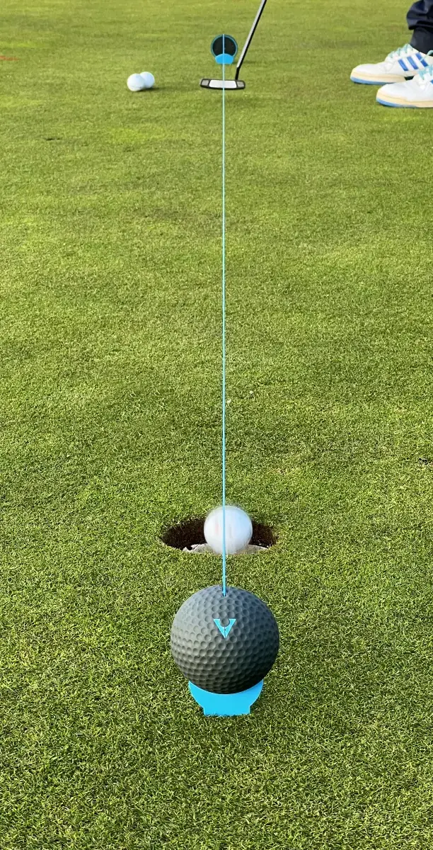 alignmentball putting line training